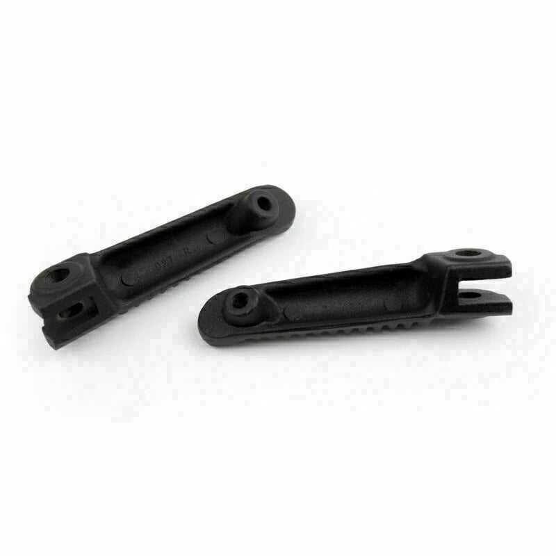 Black Aluminum Front Footrests Foot Pegs for Yamaha R1 R6 R6S (2003–2008)