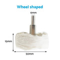 5x Polishing Buffing Pad Mop Wheel Kit for Aluminum Manifold