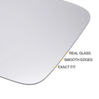 Left White Mirror Glass for Seat MII, Skoda, Volkswagen (Non-heated)