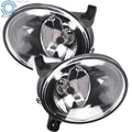 Set of 2 Front Bumper Fog Light Assemblies for Audi A4 S4 B8 (2009–2012)