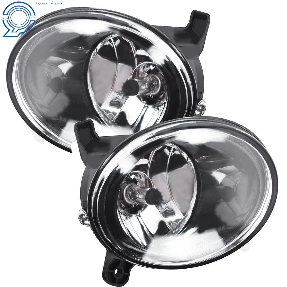 Set of 2 Front Bumper Fog Light Assemblies for Audi A4 S4 B8 (2009–2012)