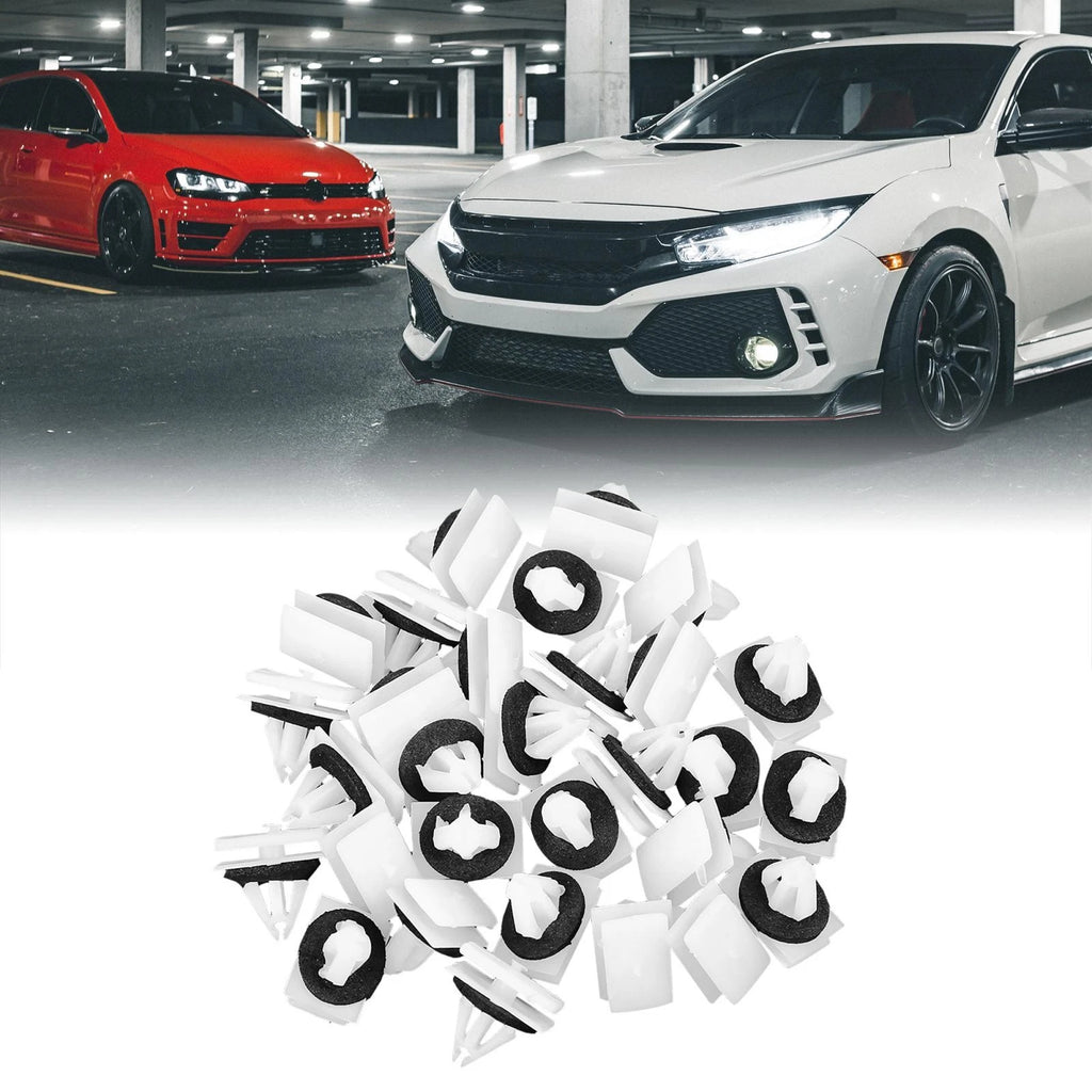 30x Plastic Rivet Fastener Clip for Ford Escape F-150 Mustang W716352S300