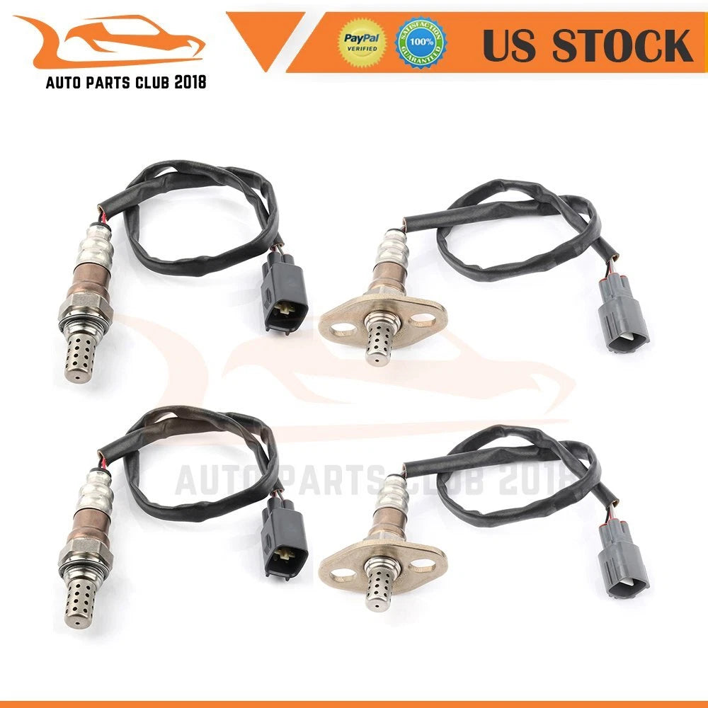Set of 4 Heated Upstream O2 Oxygen Sensors for Toyota Sequoia (2001–2004)