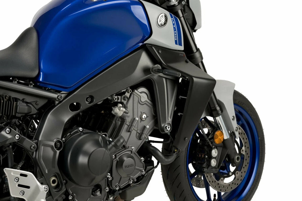 PUIG Downforce Side Spoilers Black for Yamaha MT-09 (2018–2023)