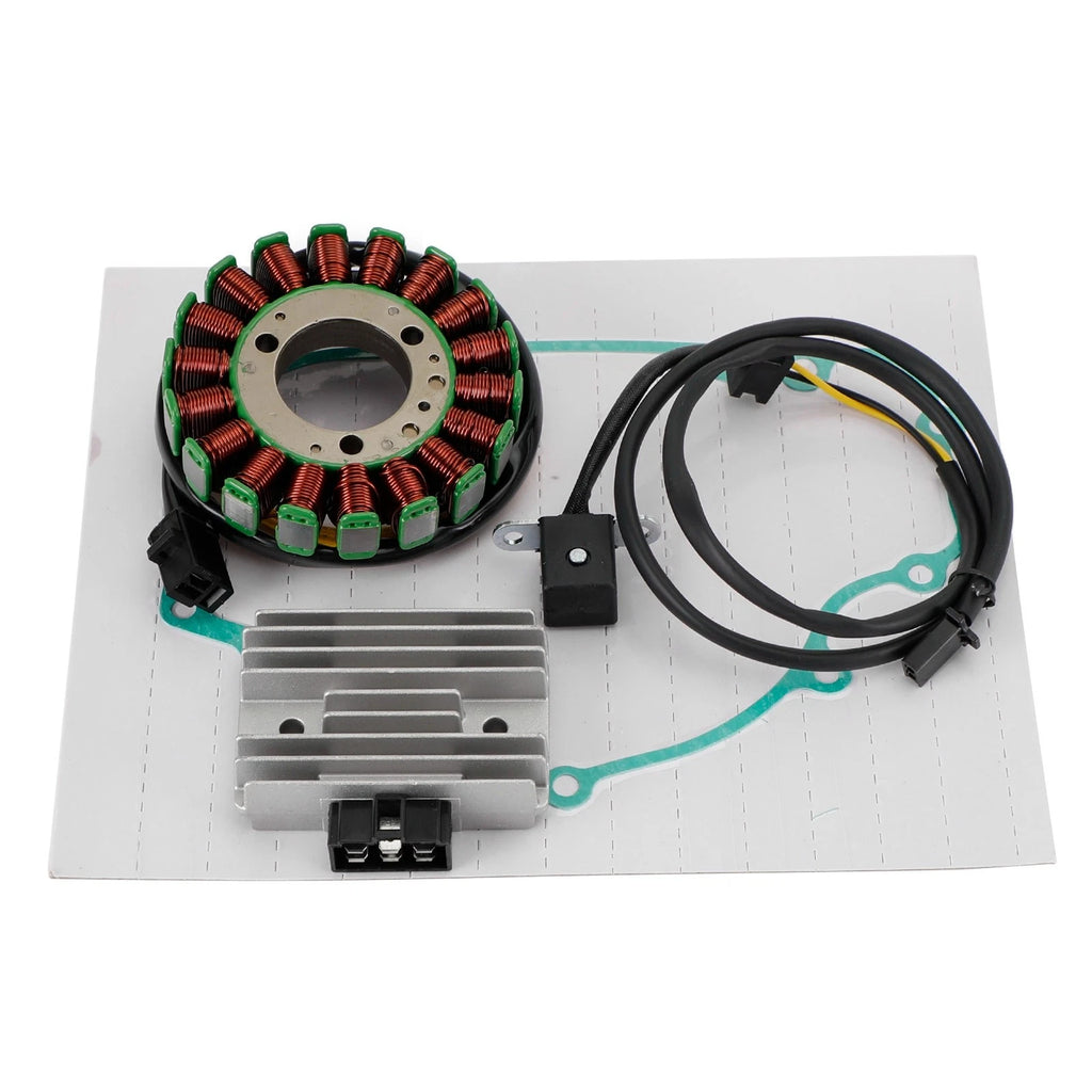 Magneto Stator, Voltage Rectifier, Gasket for Kawasaki Anhelo 250 (1993–2001)