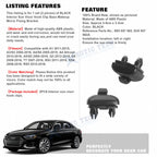 Sun Visor Hook Clip Base for Audi A3 S4 A5 TT Q3 Q5 (2010-2022)