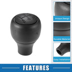 5 Speed Manual Transmission Shift Knob for Ranger (1988–2011) ABS Black
