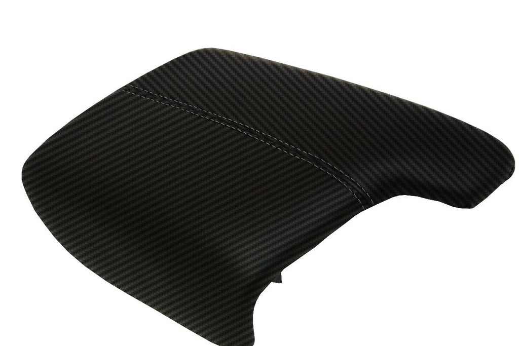 PVC Carbon Fiber Console Armrest Cover for Honda Accord (2013–2017)