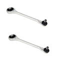 Set of 2 Front Upper Control Arms & Ball Joints for Audi A8 S8 (1997–2003)