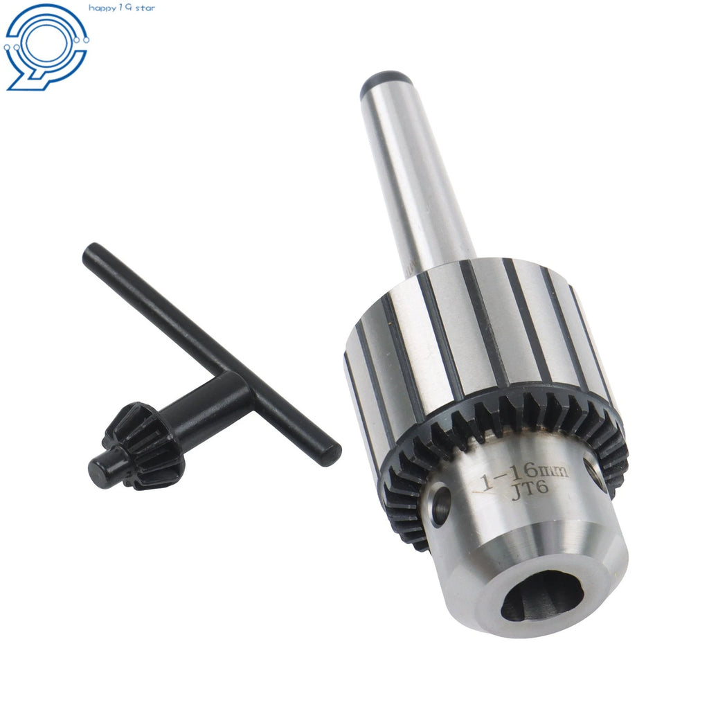 5/8 Inch Keyed Drill Chuck for MT2-JT6 Shank (Industrial Grade)