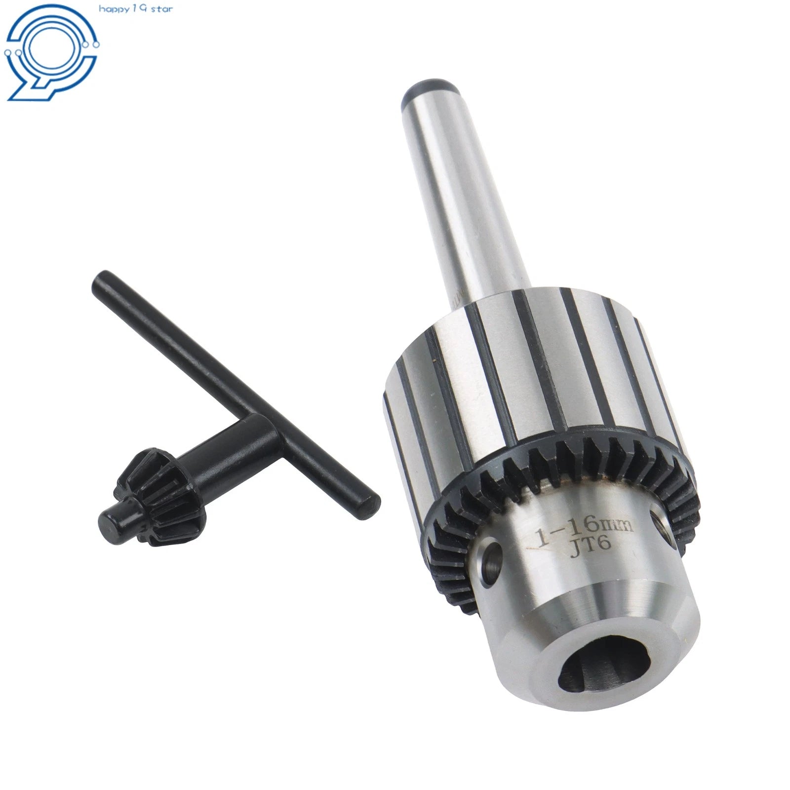 5/8 Inch Keyed Drill Chuck for MT2-JT6 Shank (Industrial Grade)
