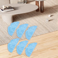 6 Pack Mop Cloth Set for Tefal XPlorer Series 70 (RG8477WH/140 RG9177WH)