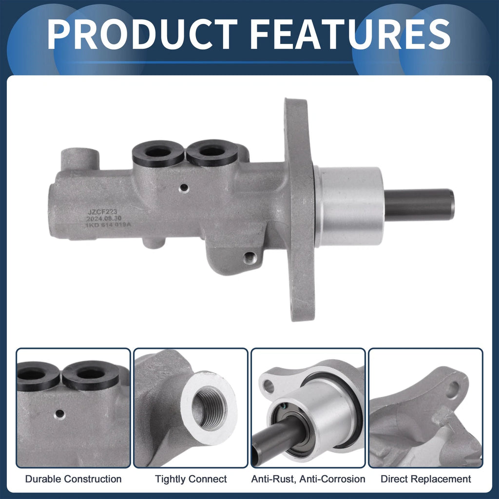 Brake Master Cylinder No.1KD614019A for Volkswagen Golf (2009–2014)
