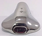 Red Jeweled Exhaust Tips Pair Dual Outlet for Universal Stainless Steel (Universal)
