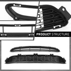 Front Center Lower Bumper Grille for Kia Sorento (2014–2015) Black