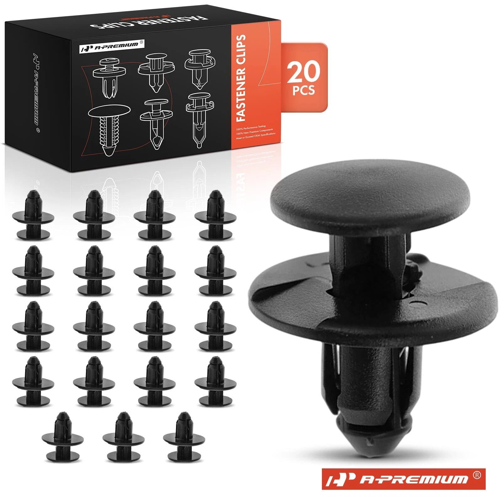 20x Front Fender & Body Liner Retainer Clip for Chevy 