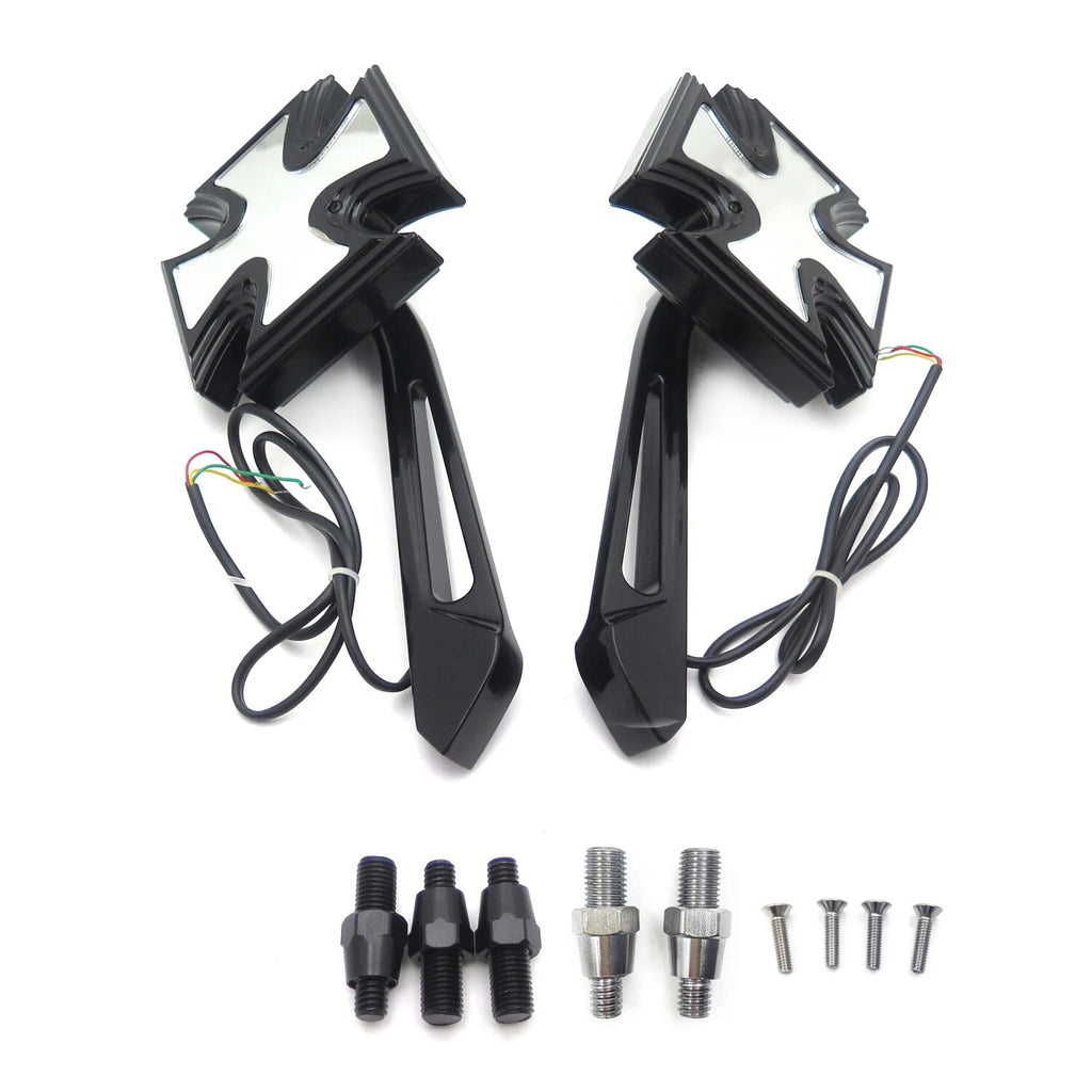 Maltese LED Turn Signal Integrated Mirror for Yamaha Royal Star (1996–2009)