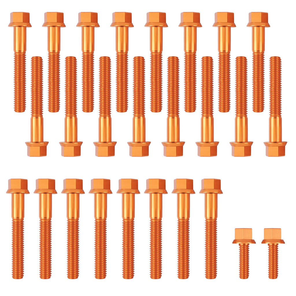 26PCS Engine Bolt Kit Screw Set for KTM 390 Duke/Adventure (2013–2023)