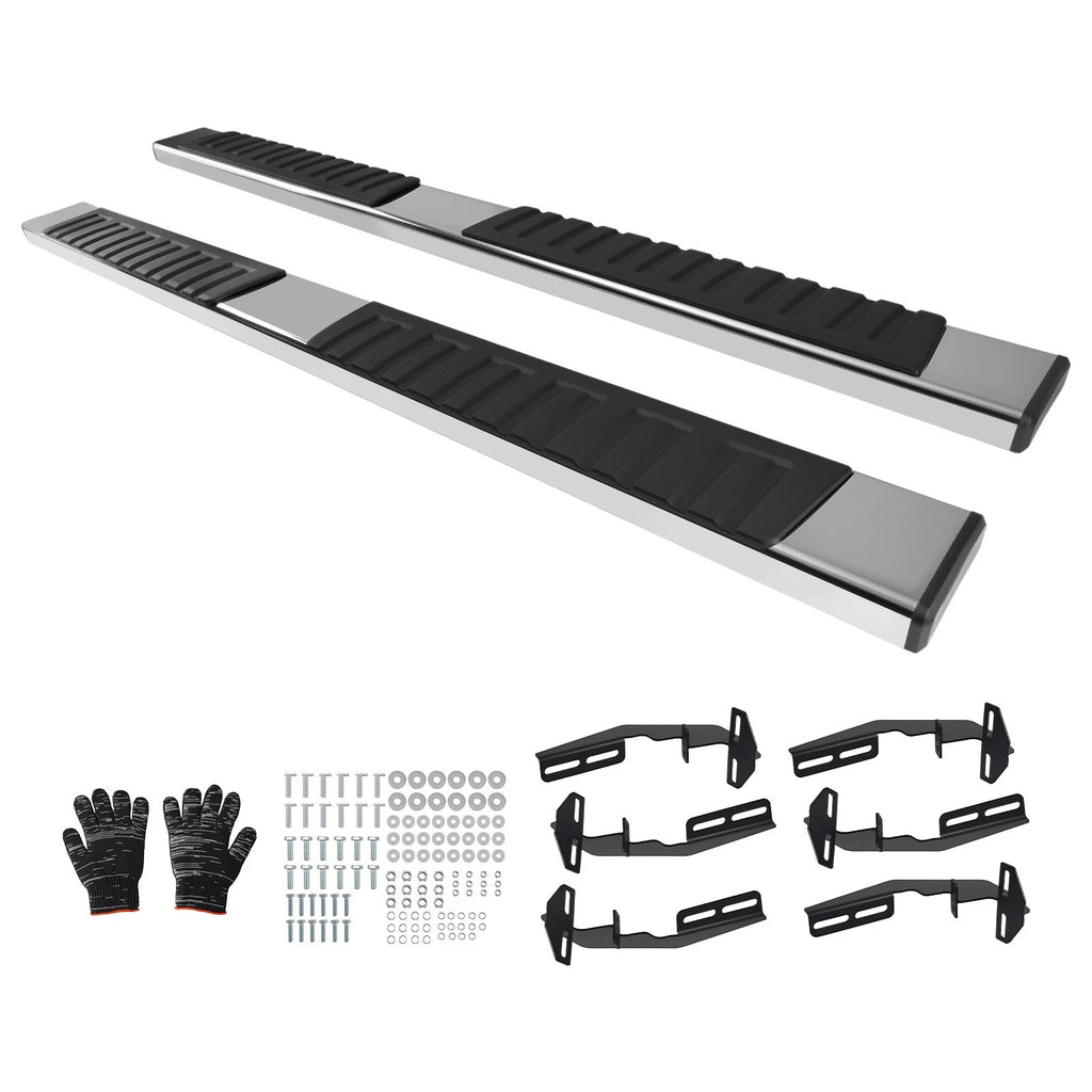 Nerf Bar for Silverado 1500/Sierra 1500 (2007–2018) Stainless Steel
