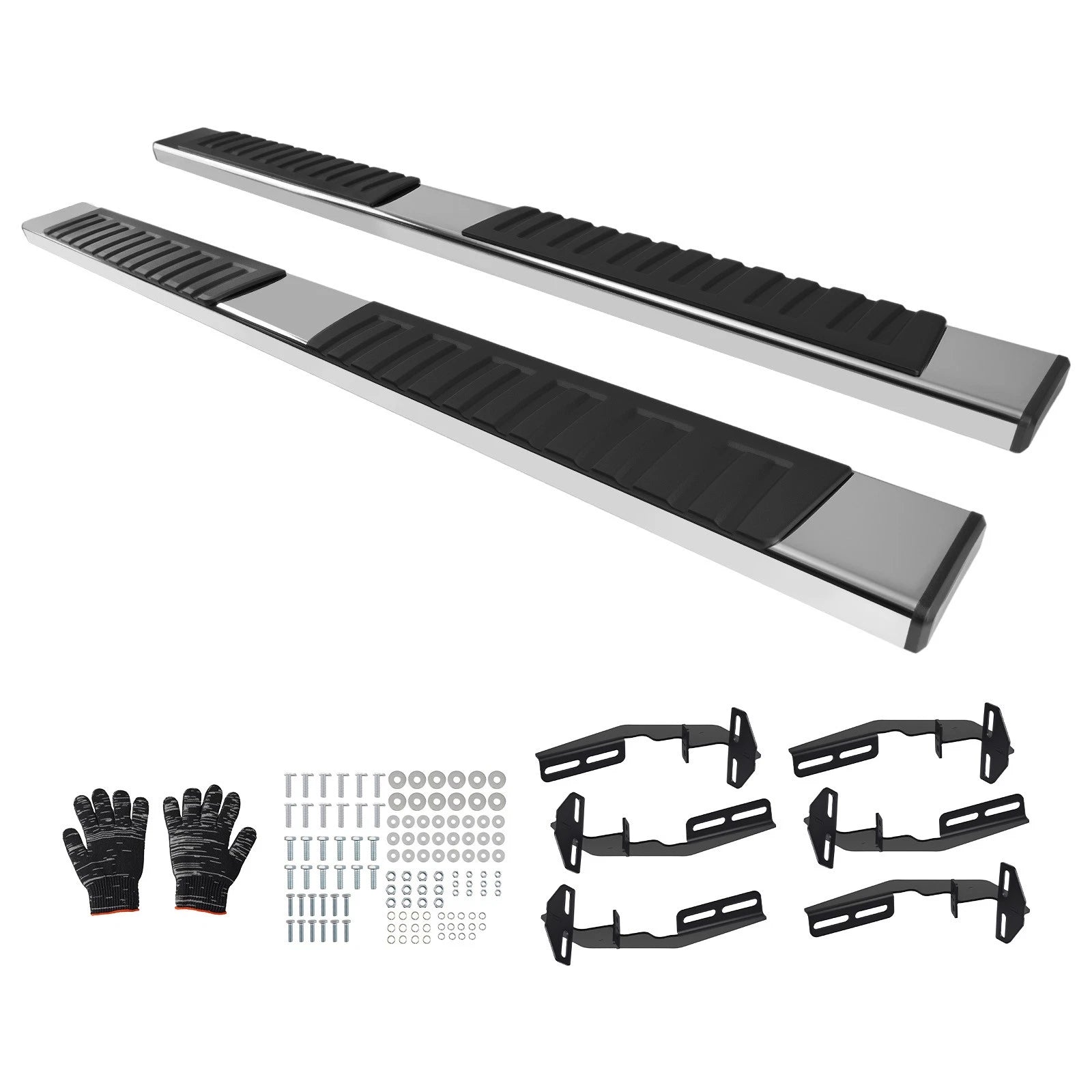 Nerf Bar for Silverado 1500/Sierra 1500 (2007–2018) Stainless Steel