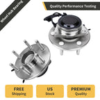 2X Front Wheel Bearing Hub for Chevy GMC Silverado Sierra 1500 (2007–2018)