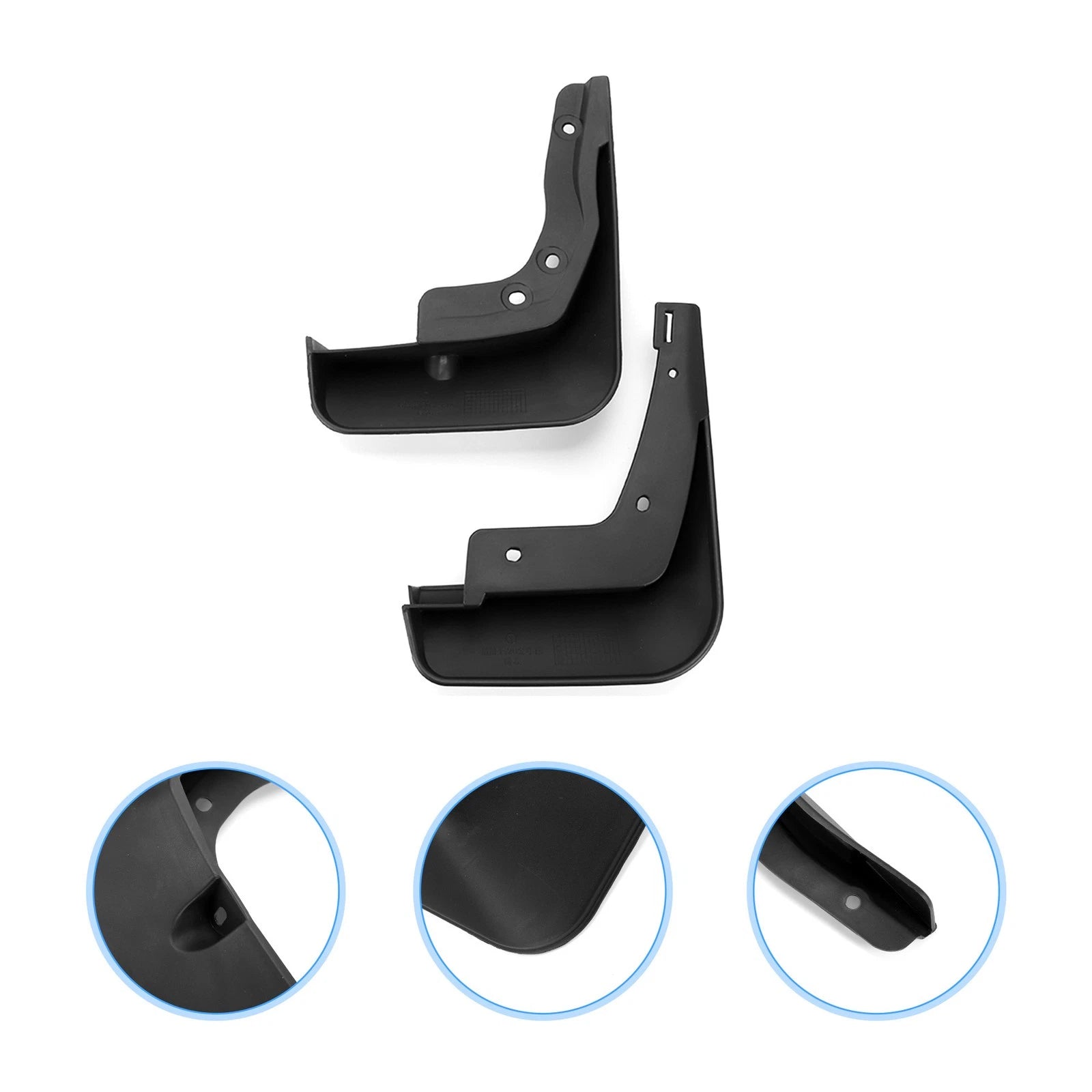 Set of 2 Front & Rear Mud Flaps for Ford Taurus (2019–2020) 636939059996