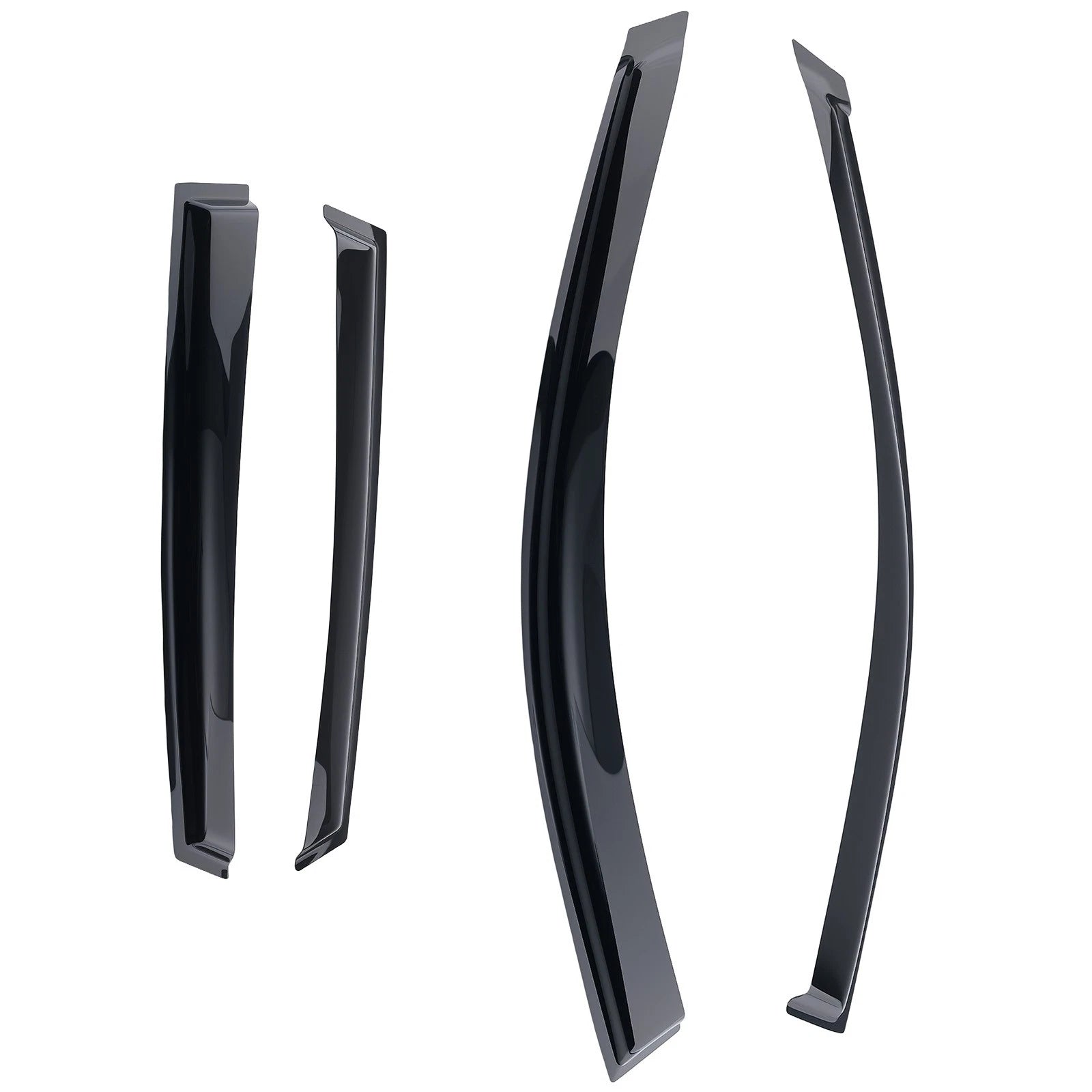 Set of 4 Rain Guards Window Visors for Subaru Impreza (2008–2011)