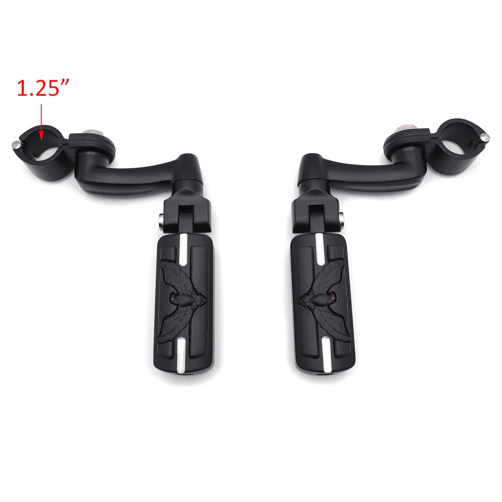 Footpeg Kit for Yamaha Roadstar (1.25" Engine Guard)