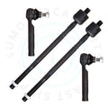 Set of 4 Front Inner & Outer Tie Rod Ends for Subaru Legacy/Outback (1998–2004)