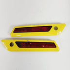 Saddlebag Latch Hinge Covers for Harley-Davidson Touring (2014–2023) - Industrial Yellow