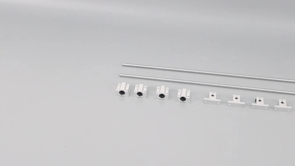 2Pcs Linear Motion Rail Shaft Slide Guide for Various Models