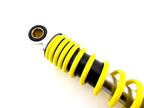 195mm Rear Shock Absorbers for PY50 PEEWEE  - Yellow/Chrome