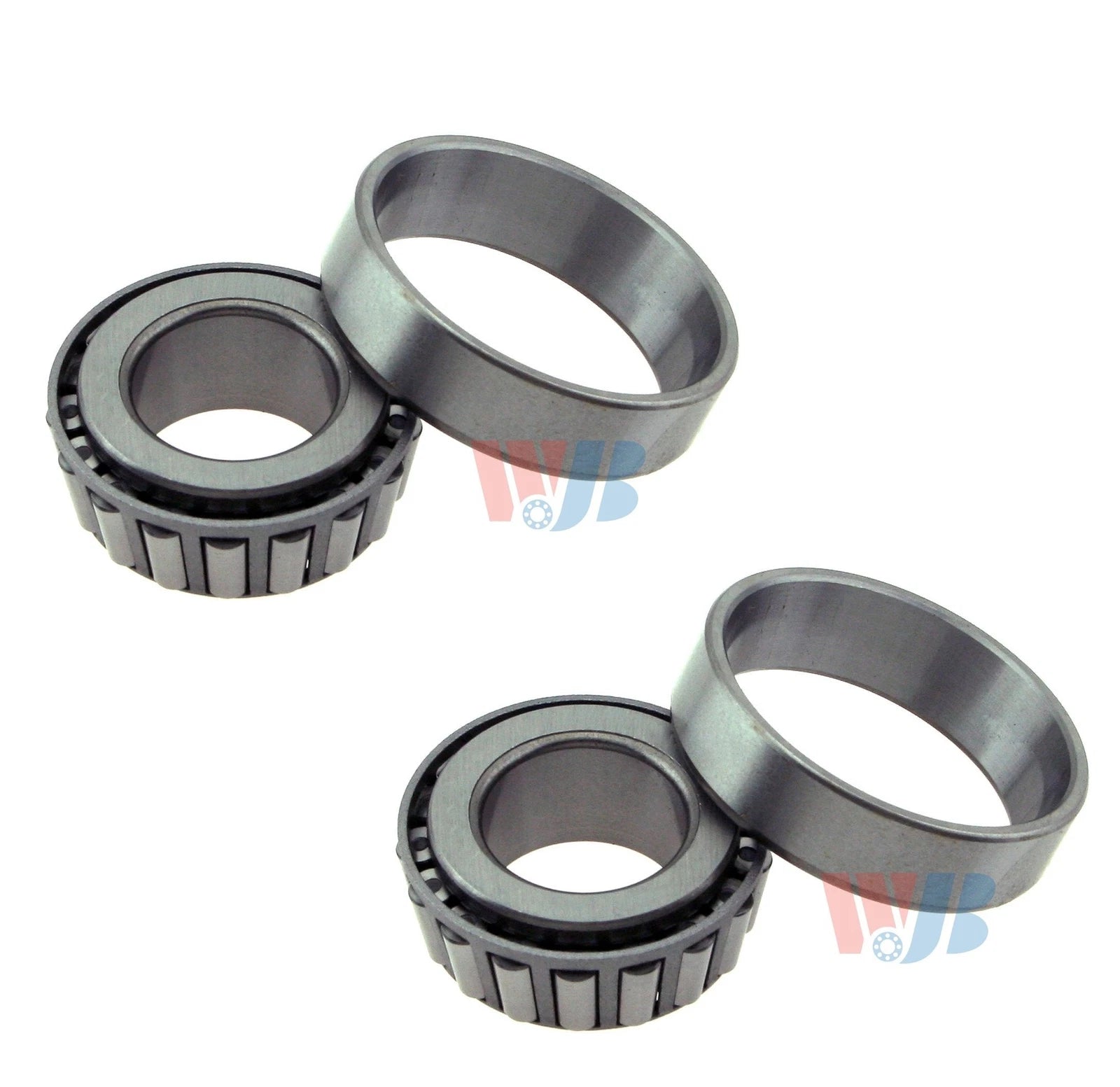 2X Front Outer Wheel Bearing Race Sets for Ford Mazda Mercury Toyota RWD