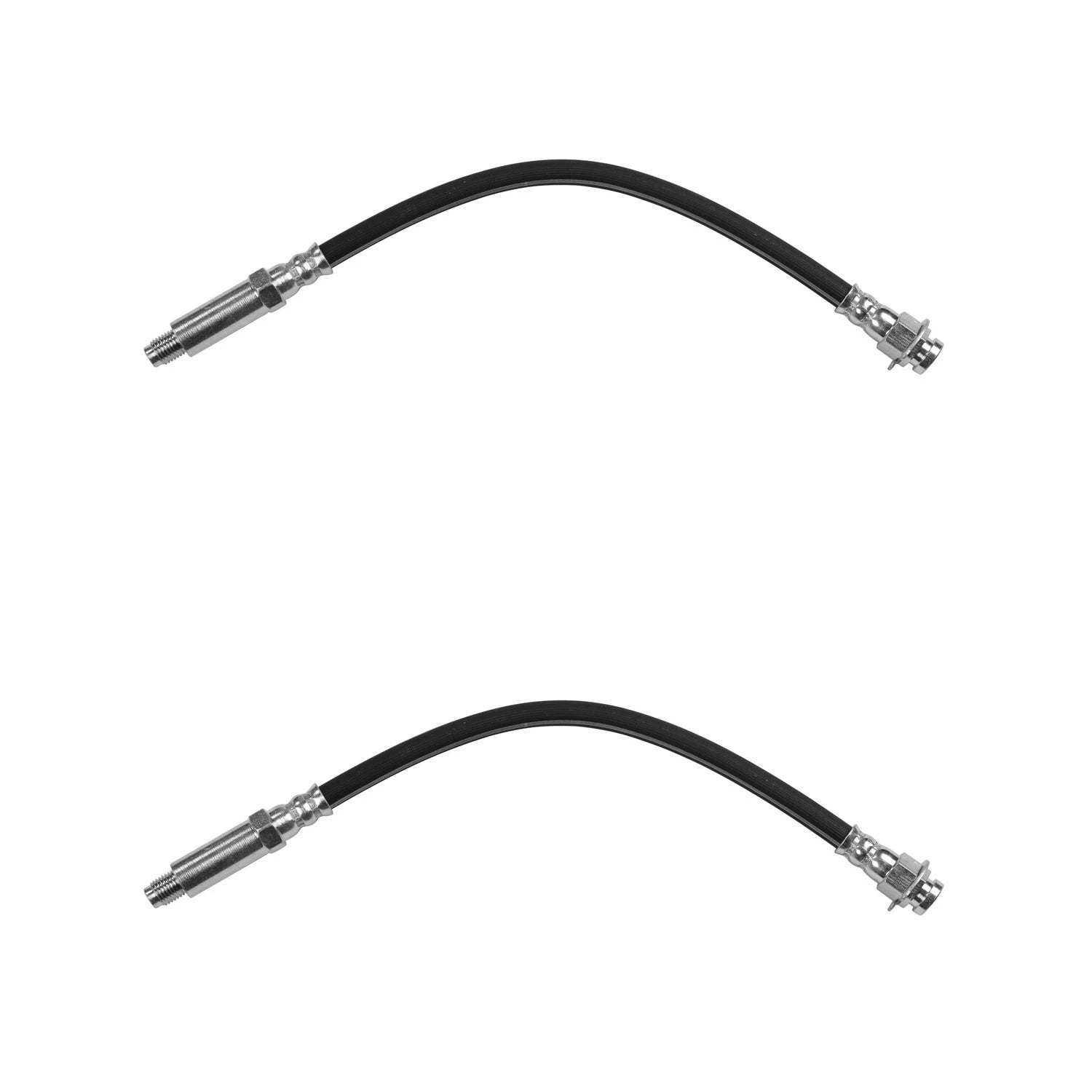 Set of 2 Rear Brake Hydraulic Hoses for Belvedere Charger Coronet (1965–1976)