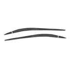 2X Headlight Eyebrows Eyelids Cover Trim for Alfa Romeo Giulia (2015–2024) GZ