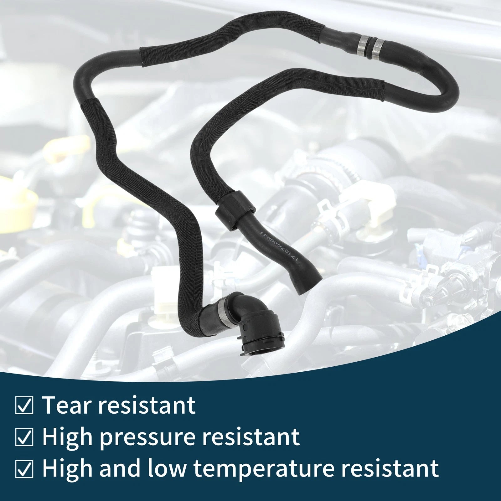 Radiator Hose No.17127605641 for BMW 640i (2012–2018)