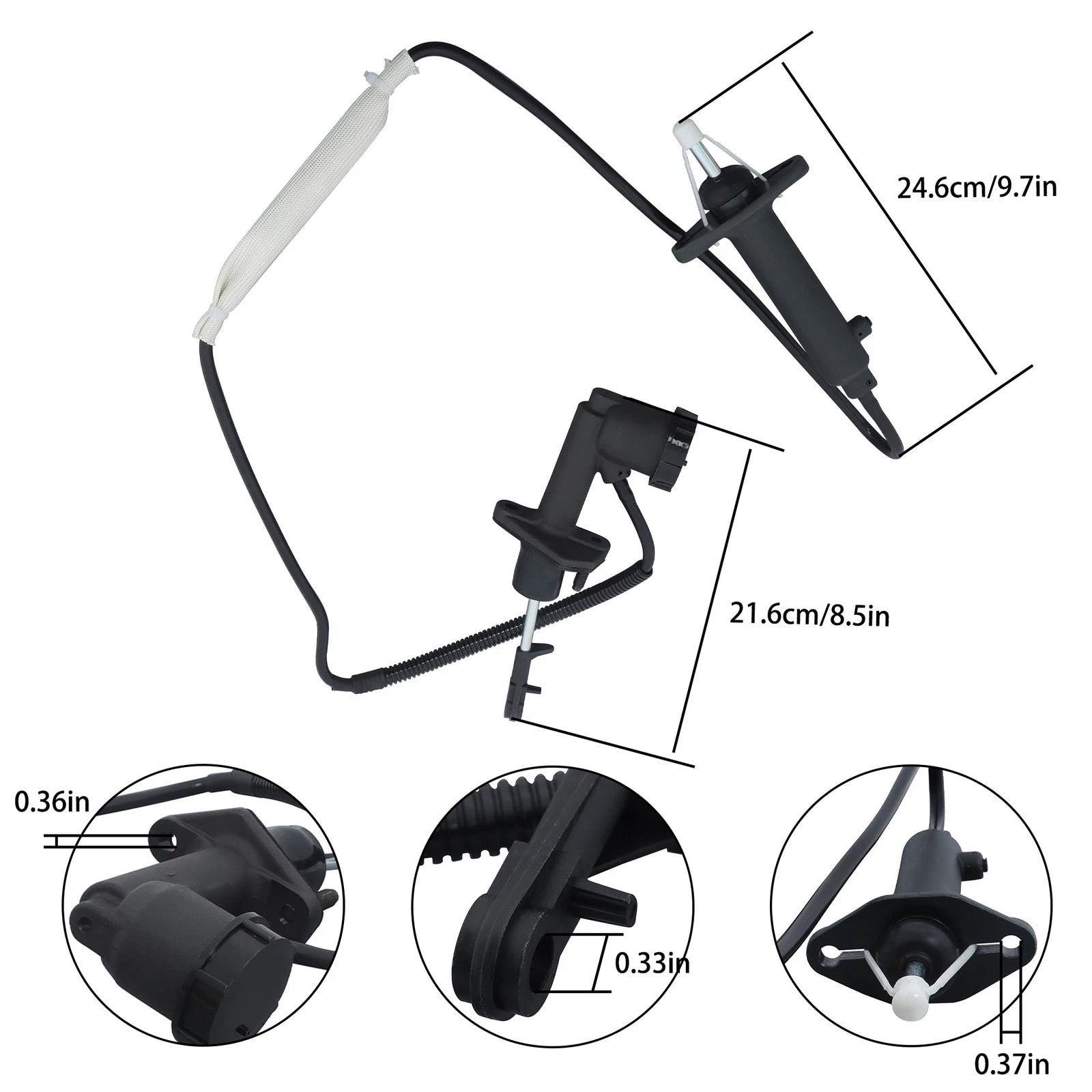 Clutch Master and Slave Cylinder Assembly for Cherokee (1994–1996)