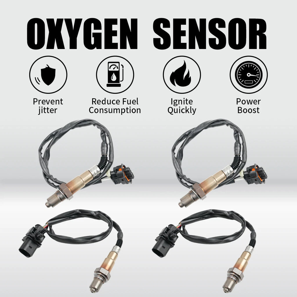 4X Oxygen O2 Sensor for Porsche Boxster (2005–2008), Cayman (2006–2008), 911 (2007–2008)