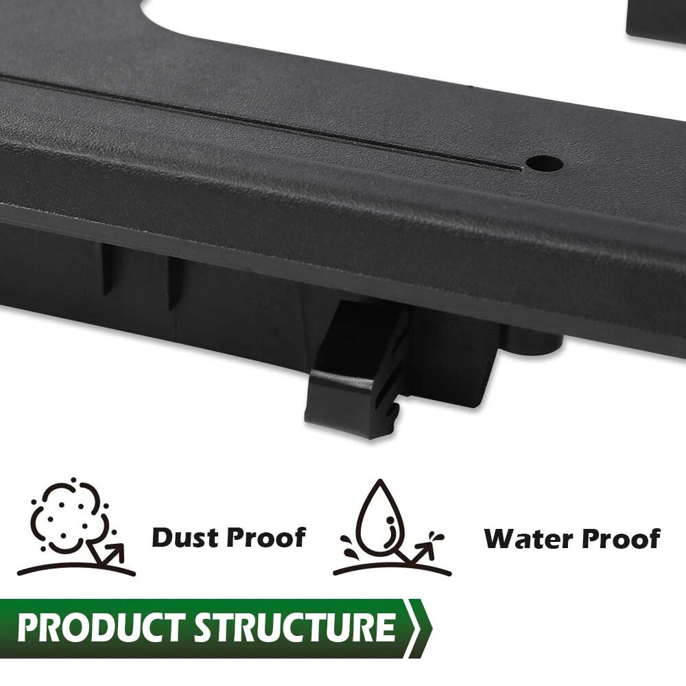Front Bumper License Plate Mounting Bracket for Ford F250 F350 Super Duty