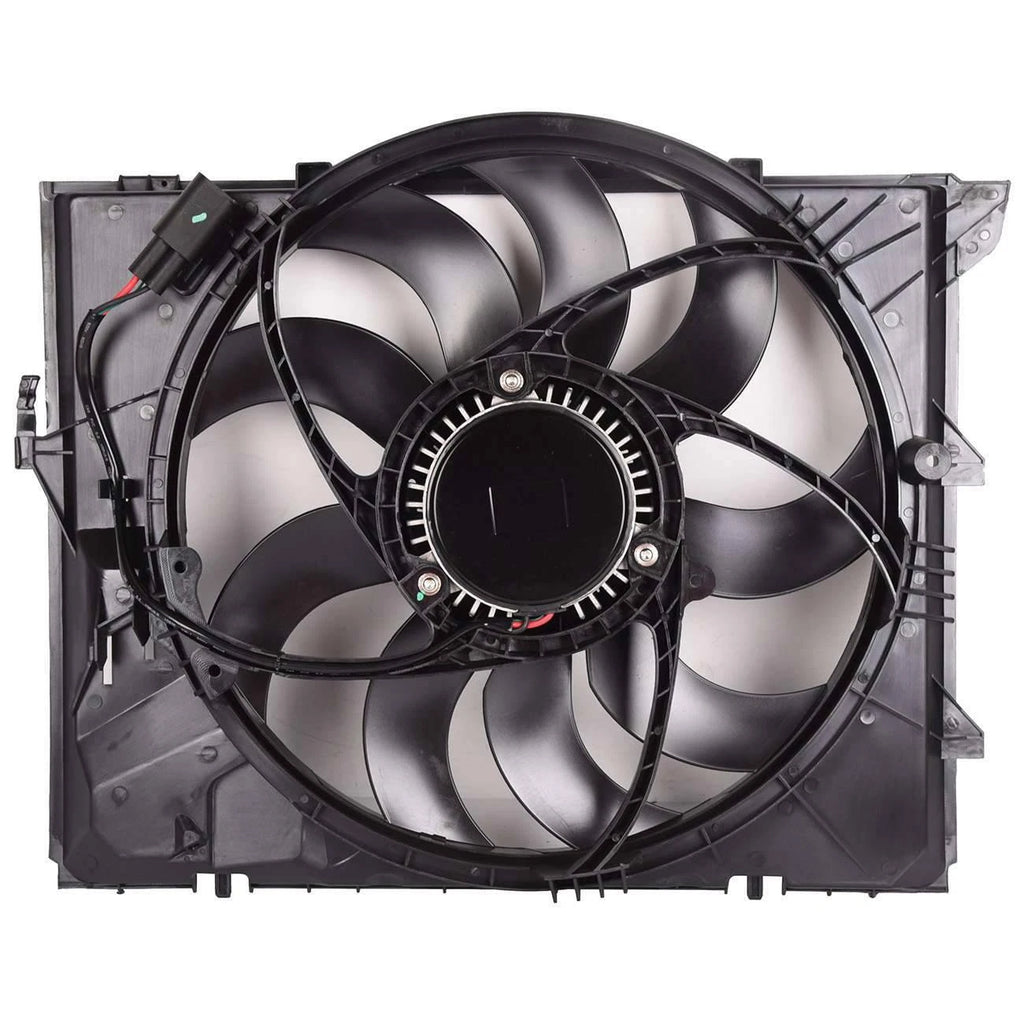 Brushless Motor Cooling Fan Assembly for BMW E90 128i 323i 325i 328i 330i (2006–2013)