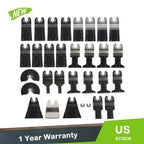 31-Piece Oscillating Tool Blade Set for Universal Use