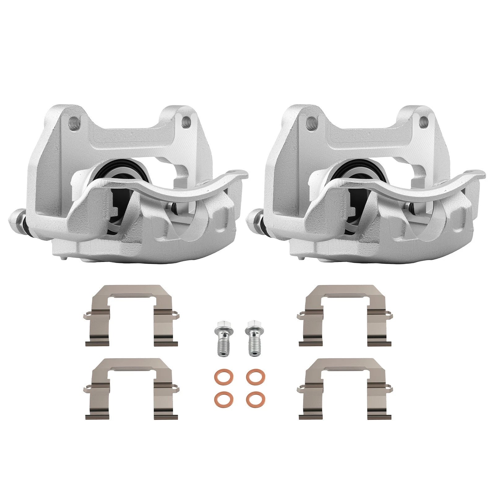 Pair Front Brake Calipers for Buick Cadillac Chevrolet GMC
