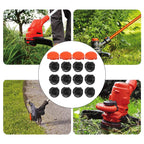 Set of 12 Trimmer Spool Replacements for Black and Decker