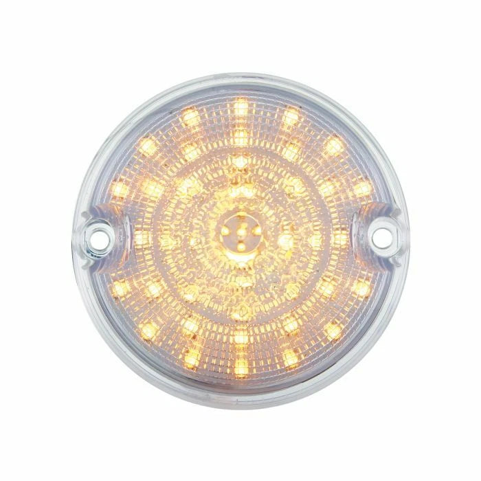 LED Parking Light Turn Signal Pair CLEAR Lens for Chevrolet Truck (1955–1957)