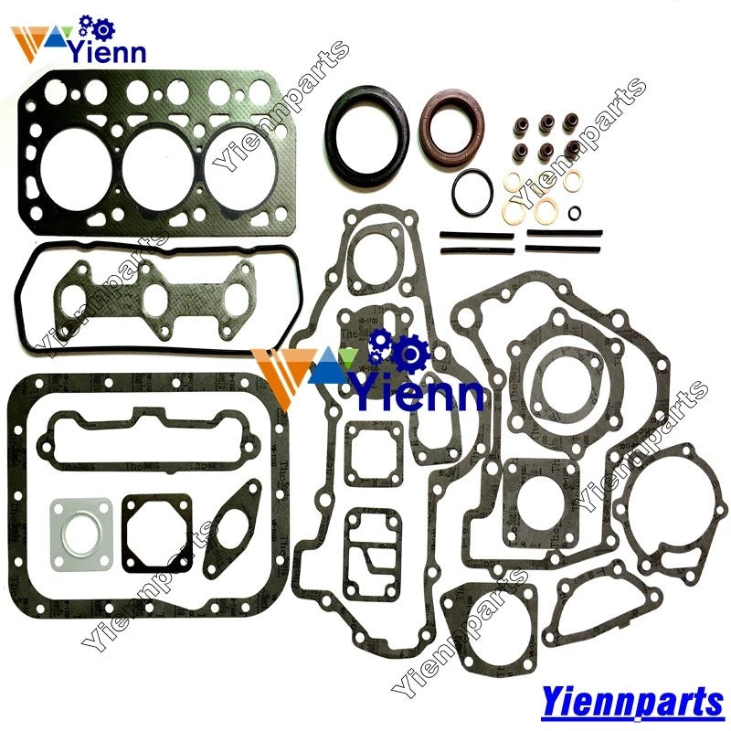 K3C Overhaul Rebuild Kit for Mitsubishi Iseki TU155F