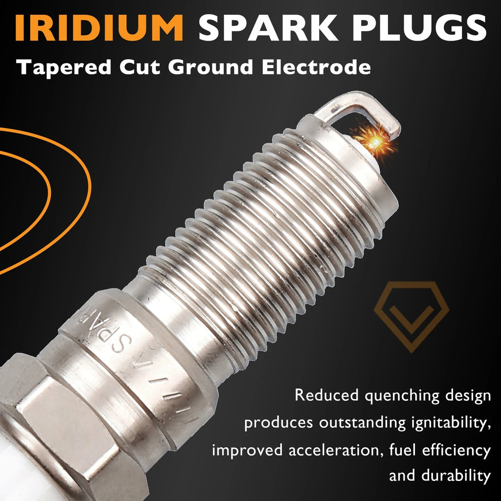 6X Ignition Coil & Spark Plugs for Ford F-150, Explorer (2015-2023)