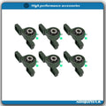 Set of 6 Pillow Block Bearings for UCP201-8 (Self-Aligning, 1/2" Bore)
