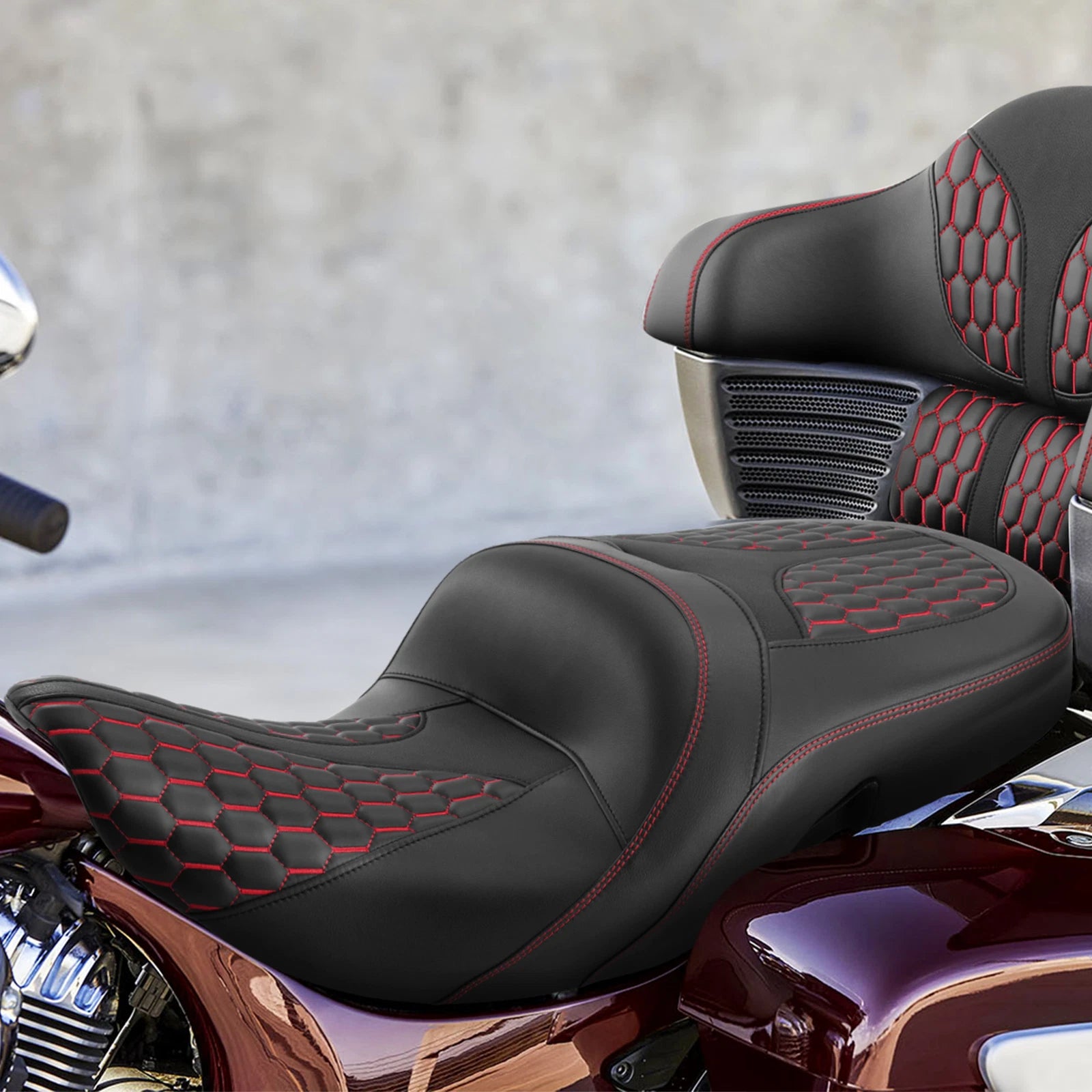 Passenger Seat for Indian Chieftain, Dark Horse, Roadmaster (2015–2025)