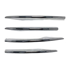 Chrome Front Fog Light Trim Cover for Mercedes Benz E Class W213 (2017–2023)