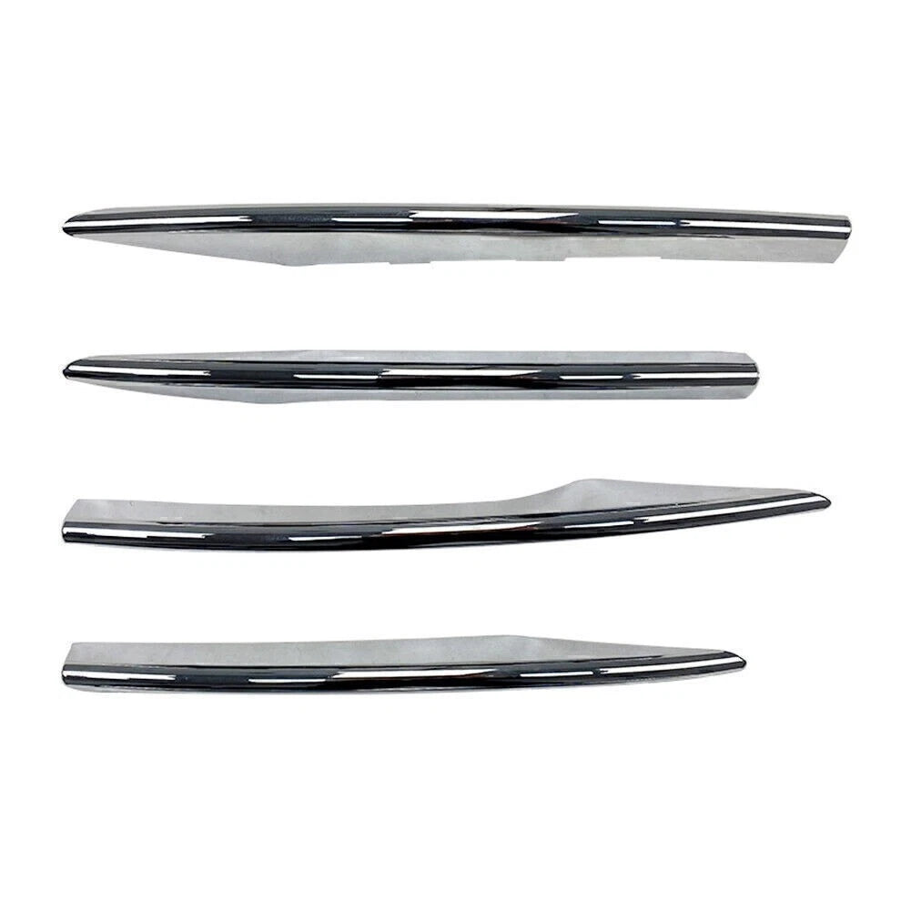 Chrome Front Fog Light Trim Cover for Mercedes Benz E Class W213 (2017–2023)